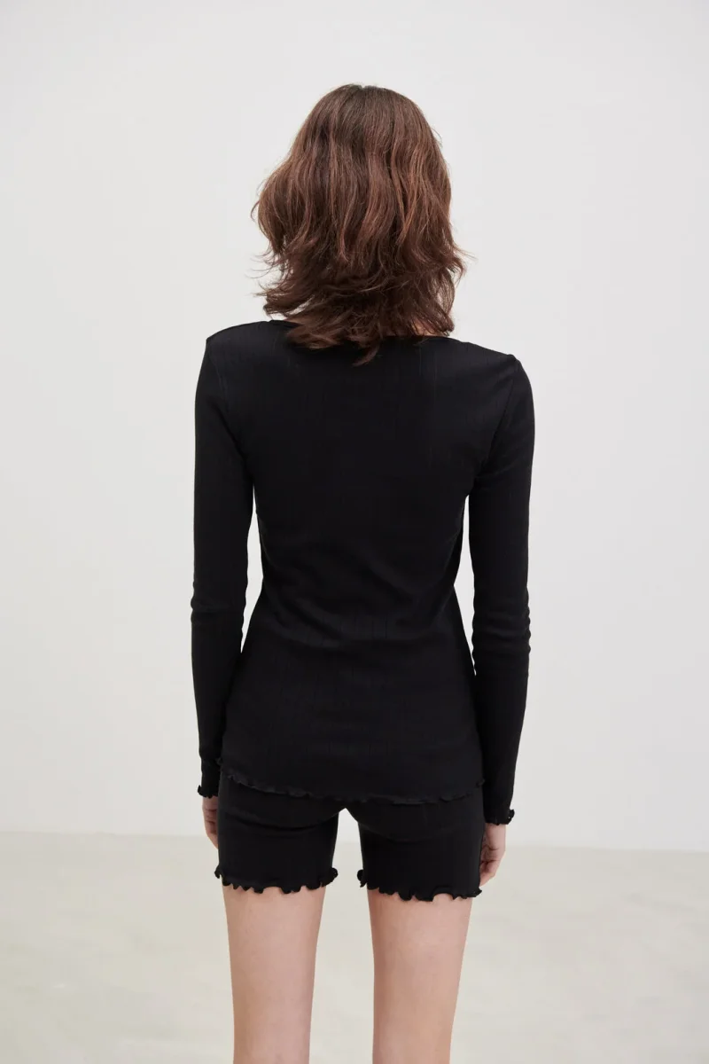 Edie Blouse Black - Image 3