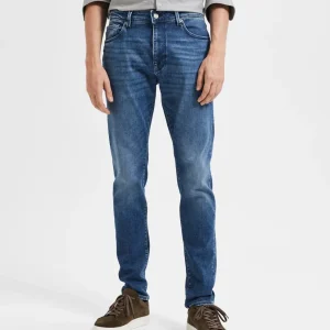 SELECTED HOMME - 175-SLIM LEON 31601 Jeans - Medium Blue Denim