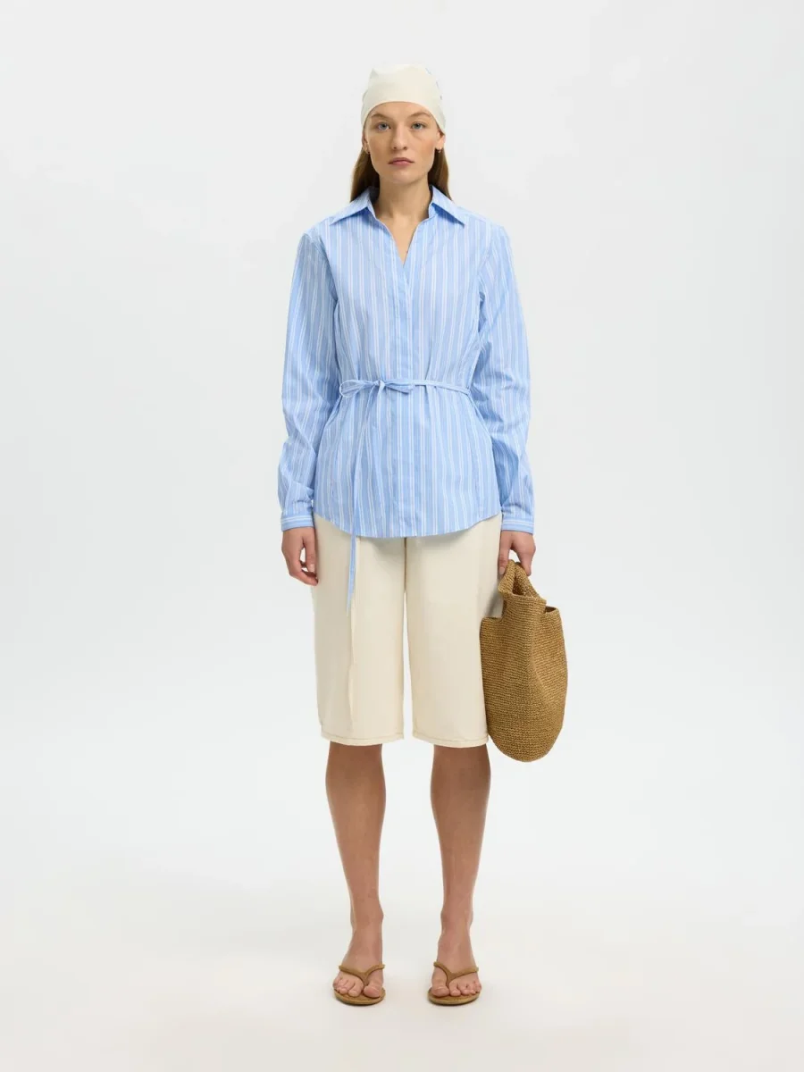 Helga Skjorte - Blå/ Cashmere Blue - Image 2