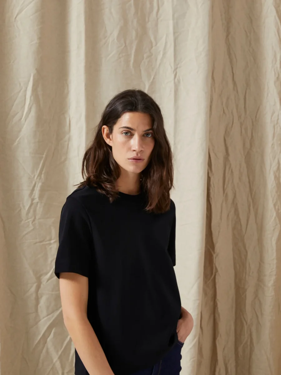 Essential Boxy T-Skjorte - Sort/ Black - Image 5