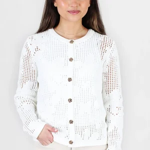 Velasquez Cardigan Ecru