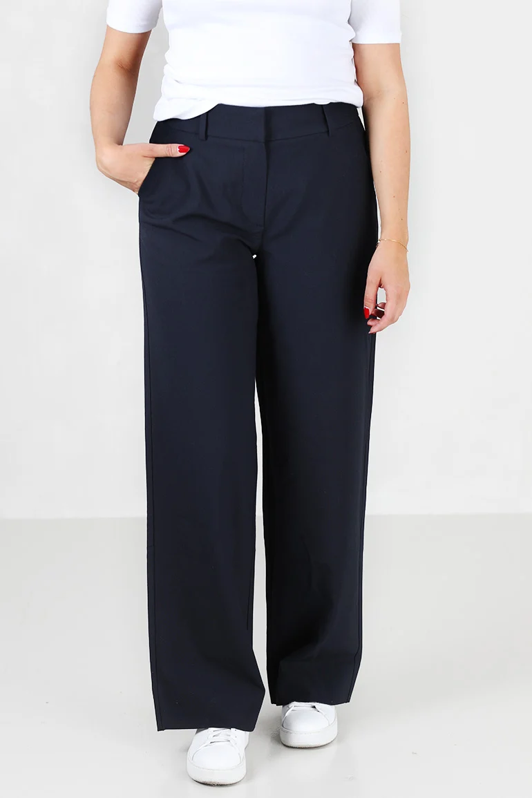 DenaFV Regular Pants Navy - Image 3