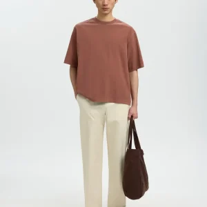 Boxy Cory T-shirt - Rød/ Cherry Mahogany