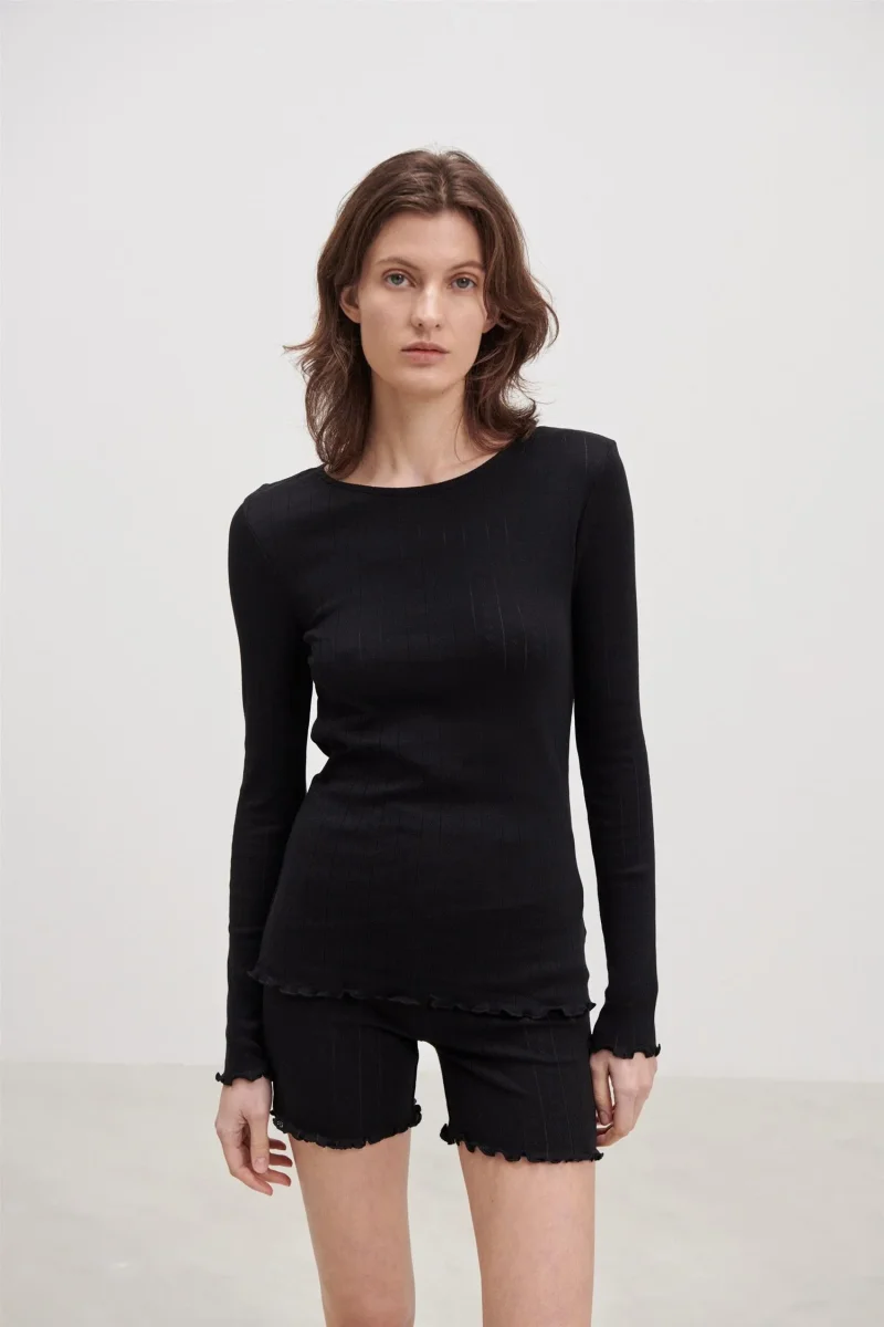 Edie Blouse Black