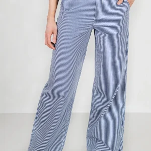 Erica Regular Blue Stripe Pants