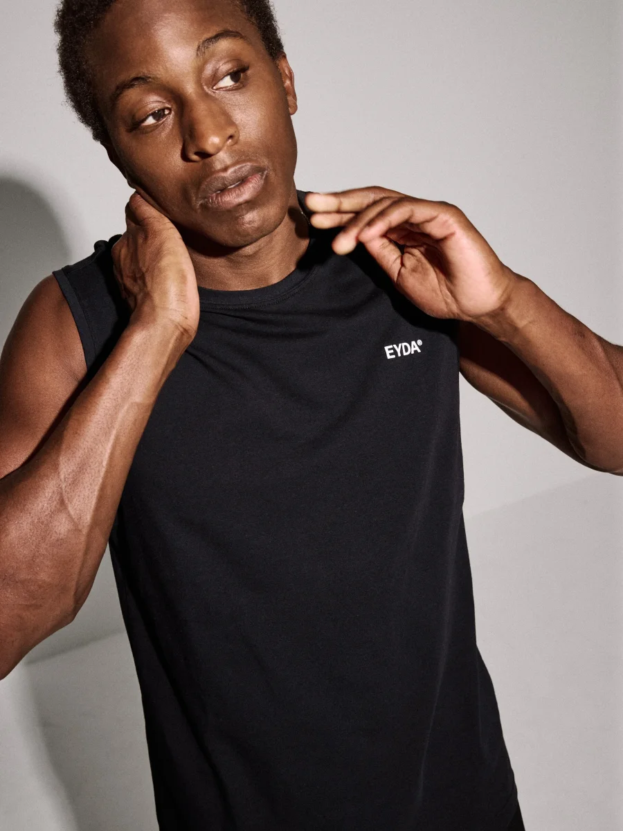 Ben Boxy Cotton Tank Top - Image 4