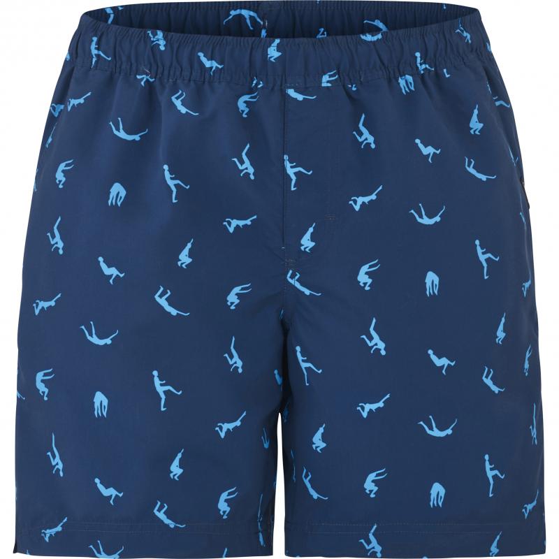 Bula Kahuna Bade Shorts Herre Denim Blue