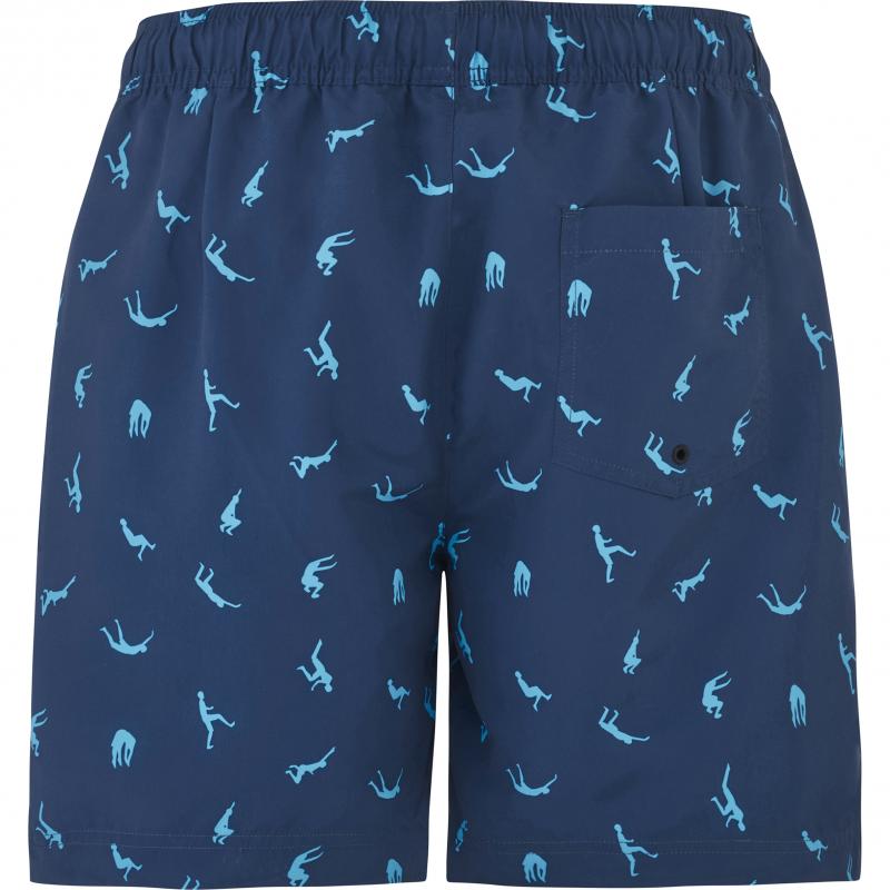Bula Kahuna Bade Shorts Herre Denim Blue - Image 3