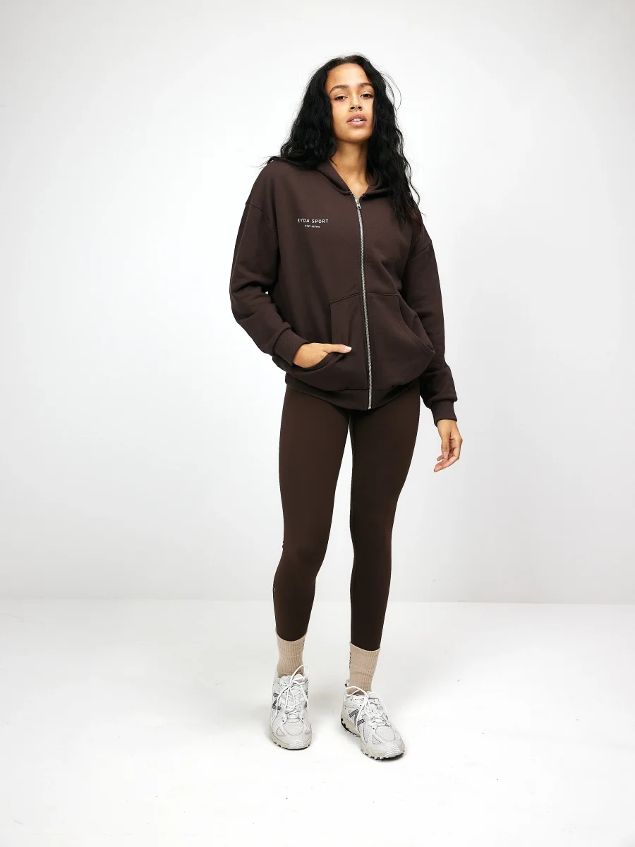 Gaia Oversized Zip Hoodie - Image 6