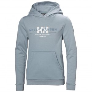 Helly Hansen Graphic Hettegenser Junior Windy Blue