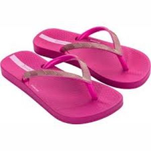 Ipanema Mesh Flipflop Kids Pink/Silver