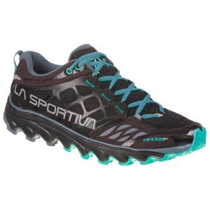 La Sportiva Helios SR Løpesko Dame Black/Aqua