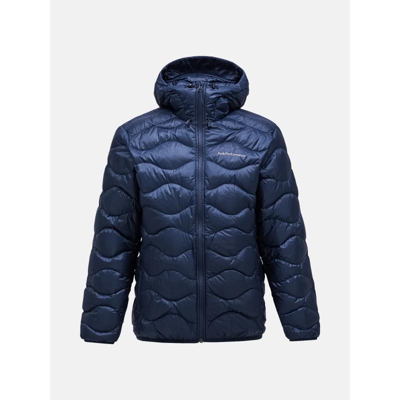 Peak Performance Helium Down Hood Jacket Herre Blue Shadow - Image 2
