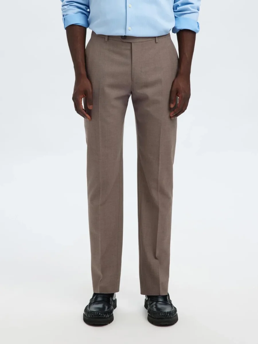 Slim Theo Dressbukser - Brun/ Morel - Image 3