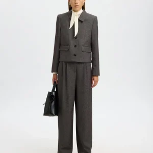 Fittet Camilla Blazer - Sort/ Black