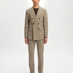 Slim -Liam Blazer - Beige/ Sand