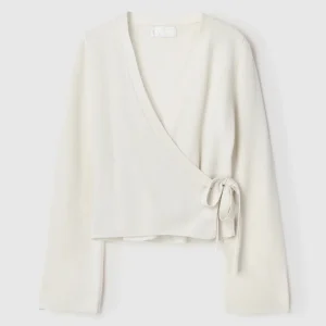 Ballet Wrap Cardigan - Snowflake