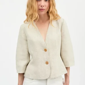 Belleville Blazer - Light Linen