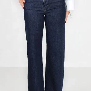 The Louis Jeans High Wide  Dark Blue