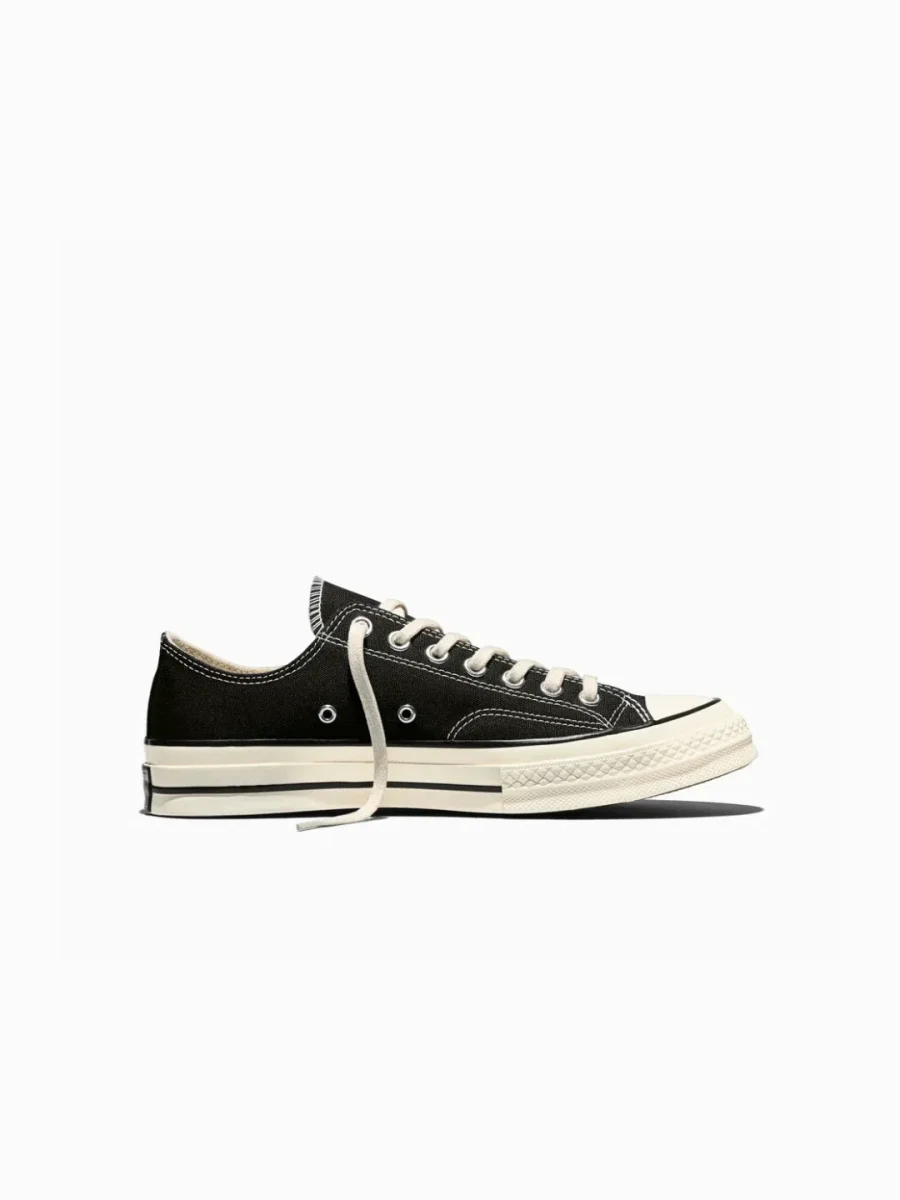 Chuck 70 Ox - Black/Black/Egret - Image 2
