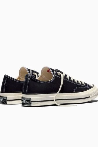 Chuck 70 Ox - Black/Black/Egret - Image 7