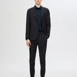Slim Theo Dressbukser - Sort/ Black