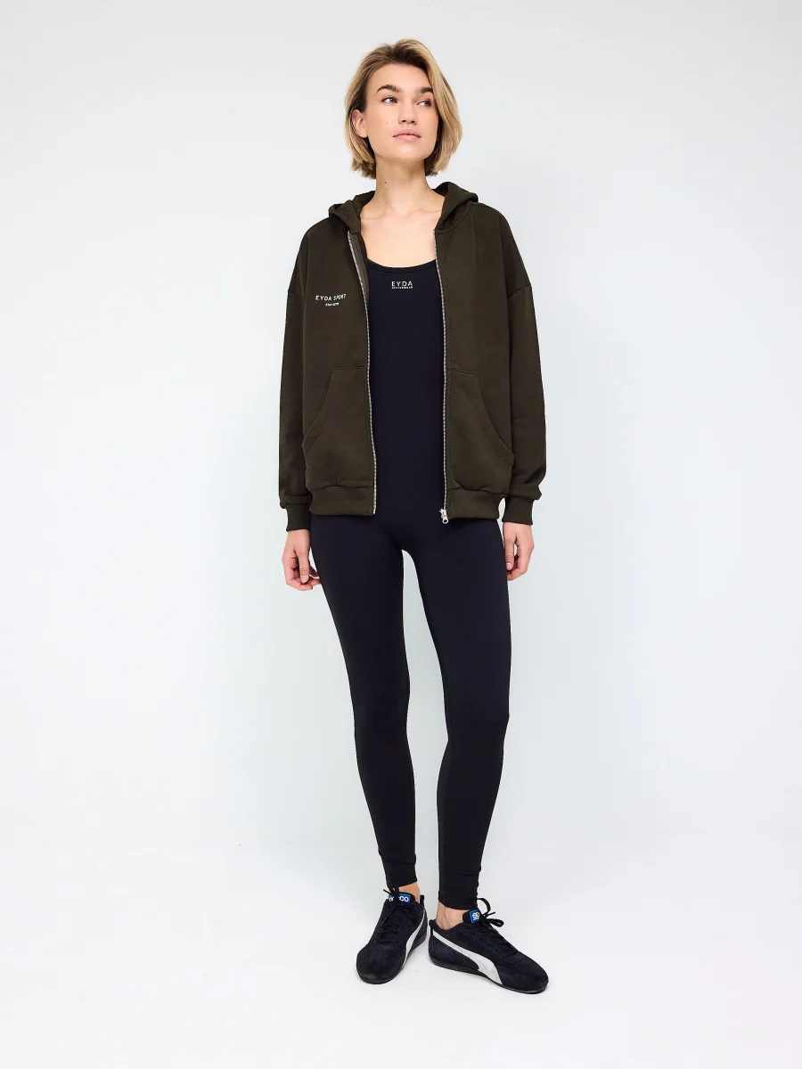 Gaia Oversized Zip Hoodie - Image 2