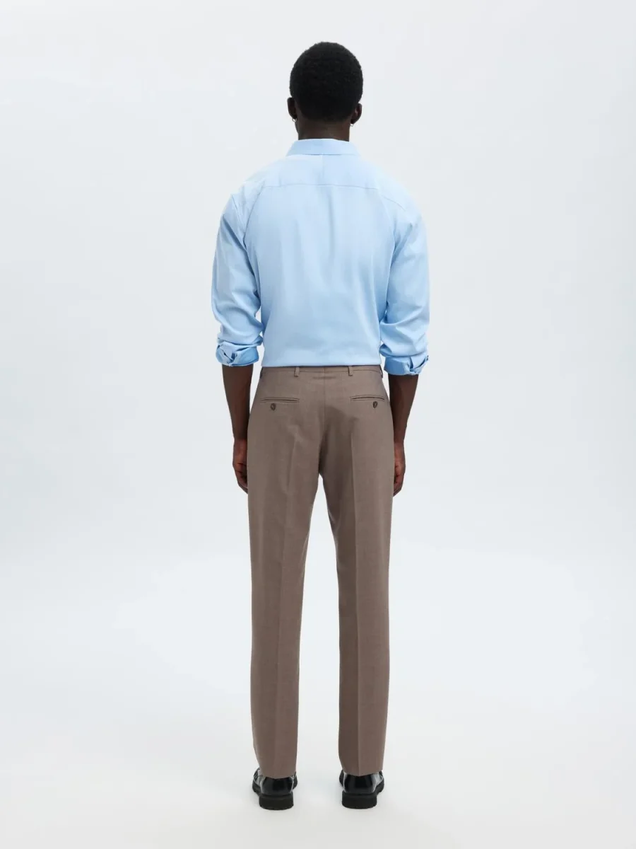 Slim Theo Dressbukser - Brun/ Morel - Image 6