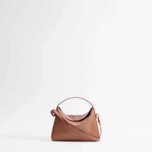 Soft Baguette Crossbody - Brown Rust