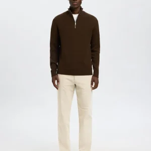 Straight Miles Cord Bukser - Beige/ Moonstruck