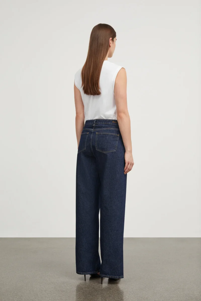 Willow Wide Jeans Indigo Blue - Image 8